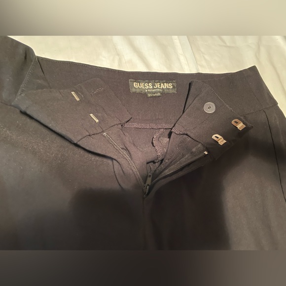 BLACK GUESS JEANS WOMEN’S SIZE 34 - Picture 5 of 12